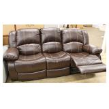  Selection of NEW Leather Sofas, some with Recliners and Cups Holders  Auction Estimate $300-$800 ea
