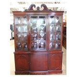  One of Several Mahogany China Cabinets  Auction Estimate $100-$300 – Located Inside 