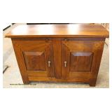  Antique Style SOLID Cherry 2 Door all Pegged Construction Server  Auction Estimate $200-$400 – Loca