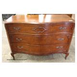  “R Northern Furniture Co.” Mahogany Serpentine Front French Style Low Chest  Auction Estimate $100-