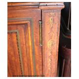  Mirrored Back Satinwood Adams Style Paint Decorated 2 Door China Cabinet  Auction Estimate $200-$40