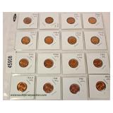  Sheet of U.S. Uncirculated Pennies  Auction Estimate $5-$10 – Located Inside 