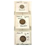  3 German Silver Coins  Auction Estimate $20-$50 – Located Inside 