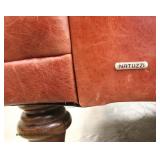 Leather “Natuzzi” Button Tuft Club Chair  Auction Estimate $200-$400 – Located Inside