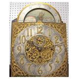 ANTIQUE Mahogany Tall Case Grand Father Clock with 5 Tubes from Baltimore Auction Estimated $400-$80