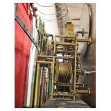 ANTIQUE Mahogany Tall Case Grand Father Clock with 5 Tubes from Baltimore Auction Estimated $400-$80