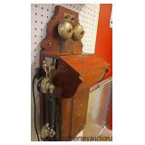  ANTIQUE “Jydsk Aktieselskab” Wall Phone  Auction Estimate $100-$300 – Located Glassware 