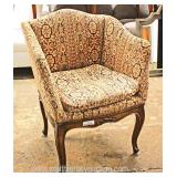  French Style Upholstered Arm Chair  Auction Estimate $100-300 – Located Inside 