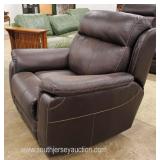  Leather Manual Recliner Chair  Auction Estimate $100-$300 – Located Inside 