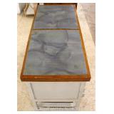  Country Paint Decorated Multi Drawer Kitchen Island  Auction Estimate $400-$800 – Located Inside 