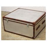  Aluminum Wrap Antique Style Trunk  Auction Estimate $100-$200 – Located Inside 