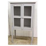  Antique Style 2 Door Display Cabinet  Auction Estimate $100-$300 – Located Inside 