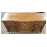  Mahogany French Provincial 5 Drawer 2 Door Buffet  Auction Estimate $100-$300 – Located Inside 