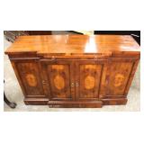  Burl Yule Wood “Hekman Furniture” Buffet with Pull-Out Tray  Auction Estimate $200-$400 – Located I