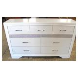  NEW Decorator 7 Drawer Low Chest with Bling  Auction Estimate $100-$300 – Located Inside 