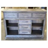  NEW Distressed Country Credenza  Auction Estimate $200-$400 – Located Inside 