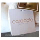  NEW “Caracole Classic Furniture” NICE Button Tufted Modem Design Decorator with Gold Color Decorati