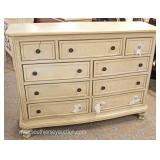  NEW Contemporary 9 Drawer Decorator Low Chest  Auction Estimate $200-$400 – Located Inside 