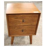  NEW Mid Century Modern Design Contemporary 2 Drawer Night Stand  Auction Estimate $100-$300 – Locat