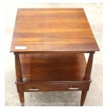  SOLID Cherry One Drawer Modern Design Night Stand  Auction Estimate $50-$100 – Located Inside 