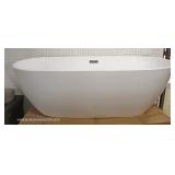  NEW “UPC” Oval Soaking Tub  Auction Estimate $200-$400 – Located Inside 