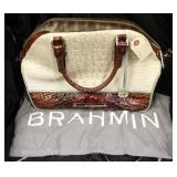  “Brahmin” Snake Skin Style Purse  Auction Estimate $100-$300 – Located Glassware 