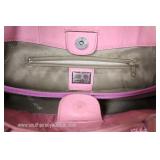  “Paolo Masi” Pink Leather Purse Made in Italy  Auction Estimate $100-$300 – Located Glassware 