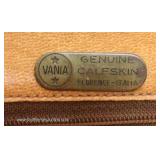  “Vania” Genuine Calf Skin Florence-Italia Luxury Bag with Metal Hardware  Auction Estimate $100-$30