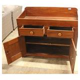  ANTIQUE Country2 Drawer 2 Door  Drysink  Auction Estimate $200-$400 – Located Inside 