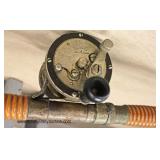  VINTAGE Fishing Pole with “Pennell Trade Mark” Reel  Auction Estimate $20-$100 – Located Glassware 