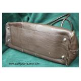  Brown Leather “Prada” Purse Made in Italy  Auction Estimate $100-$300 – Located Glassware 