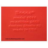   “Bocca Design Studio 65” Red Lip Sofa Made in USA Model #1011  Auction Estimate $300-$600 – Locate