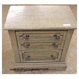 NEW 3 Drawer Grey Wash Night Stand Located Inside - $50-$100