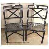 PAIR of NEW Out Door Patio Chairs Located Inside – Auction Estimate $50-$100