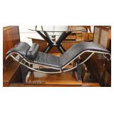 Adjustable NEW Modern Design Black Leather Lounge Chair  Auction Estimate $200-$400 – Located Inside