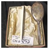  Childs Sterling Brush and Comb  Auction Estimate $40-$80 – Located Glassware 