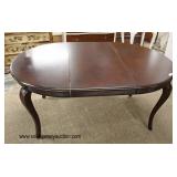  Contemporary “Bernhardt Furniture” 7 Piece Mahogany Dining Room Table and 6 Chairs  Auction Estimat