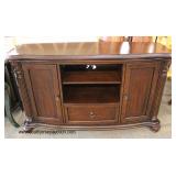  Like New Mahogany Contemporary Media Cabinet  Auction Estimate $100-$300 – Located Inside 