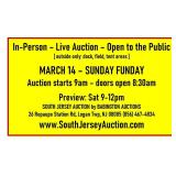 In Person Live Outside Only Public Auction