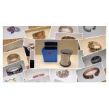 Beautiful High End Custom & Costume Jewelry Liquidation Timed Auction (single owner) Sunday March 20