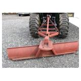  Lot 105 72" 3 point hitch adjusting leveling blade