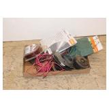  Lot 108C Box of weed trimmer accessories