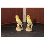  Lot 318 Lorenz Hutschnenreuther, Kunstabteilung, Germany porcelain figurines, pair of canaries