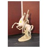  Lot 326 NAO vintage porcelain figurine of English man on horse with top hat