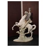  Lot 333 Vintage Lladro porcelain figurine of English man on horse with top hat
