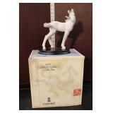  Lot 343 Vintage Lladro porcelain figurine of Chinese zodiac collection the pony with box