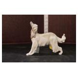  Lot 365 Vintage Lladro porcelain figurine of afghan hound dog