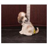  Lot 380 Vintage Lladro porcelain figurine of gentle surprise dog figurine