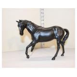  Lot 389 Vintage Beswick England porcelain of black stallion