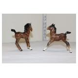  Lot 393 Vintage Beswick England porcelains (2) playful colts